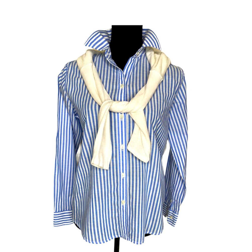 American Living Striped and floral button down shirt Small